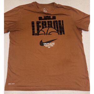 Nike Lebron Shirt Large Dri Fit